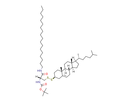 BocNHCys[S-S-cholesteryl]-NH(CH2)17CH3