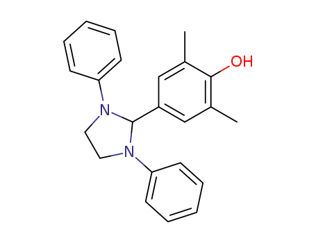Molecular Structure of 53175-56-7 (Phenol, 4-(1,3-diphenyl-2-imidazolidinyl)-2,6-dimethyl-)