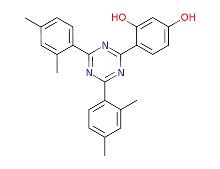 4-(4,6-Bis(2,4-dimethylphenyl)-1,3,5-triazin-2-yl)benzene-1,3-diol