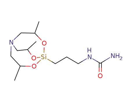 N-[3-(3,7,10-trimethylsilatranyl)propyl]urea