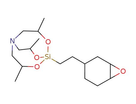 2-[(3,4-epoxycyclohexyl)ethyl]-3,7,10-trimethylsilatrane