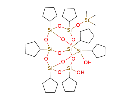 (cyclopentyl)7Si7O9(OH)2OSi(CH3)3