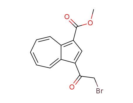 methyl 3-(bromoacetyl)azulene-1-carboxylate