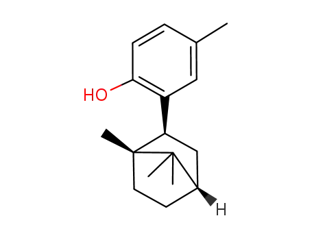 (+/-)-(1S,2R,4R)-1,7,7-trimethyl-2-(2-hydroxy-5-methylphenyl)-bicyclo[2.2.1]heptane