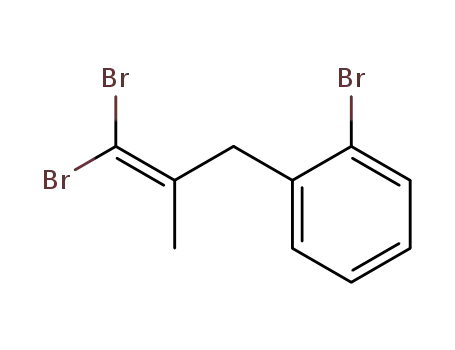 1,1-dibromo-3-(2-bromophenyl)-2-methylpropene