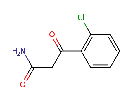3-(2-chloro-phenyl)-3-oxo-propionamide