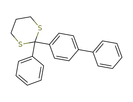 2-([1,1'-biphenyl]-4-yl)-2-phenyl-1,3-dithiane