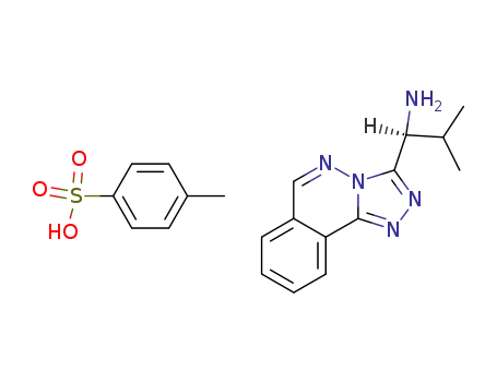 2-methyl-1-[1,2,4]triazolo[3,4-a]phthalazin-3-yl-propylamine p-toluenesulphonate salt