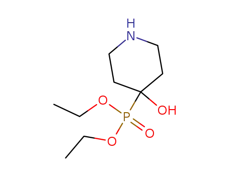 (4-hydroxy-piperidin-4-yl)-phosphonic acid diethyl ester