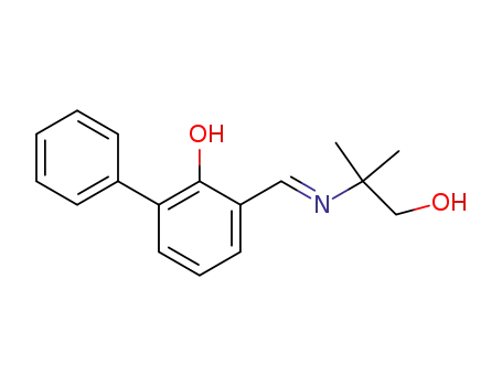 3-[(2-hydroxy-1,1-dimethylethylimino)methyl]biphenyl-2-ol