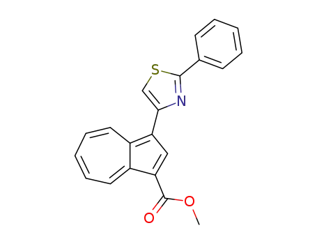 methyl 3-(2-phenylthiazol-4-yl)azulene-1-carboxylate