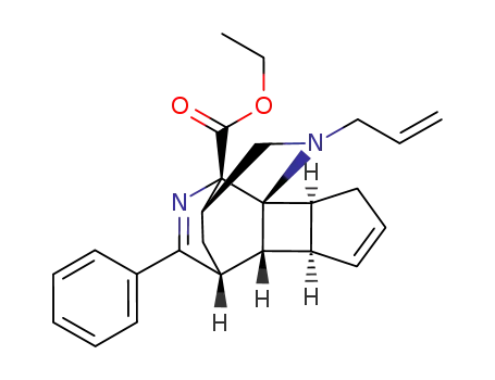 [1RS,2RS,3SR,7SR,8SR,11SR,12SR]-9-allyl-12-(ethoxycarbonyl)-14-phenyl-9,13-diazapentacyclo[9.3.1.02,8.03,7.08,12]pentadecadi-4,13-ene