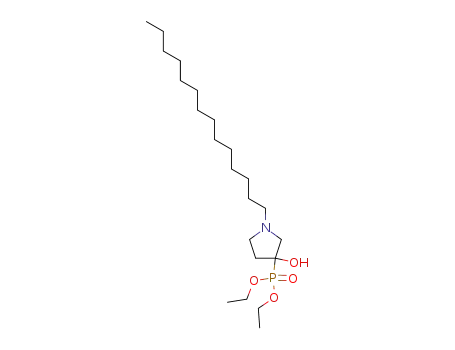 (3-hydroxy-1-tetradecyl-pyrrolidin-3-yl)-phosphonic acid diethyl ester