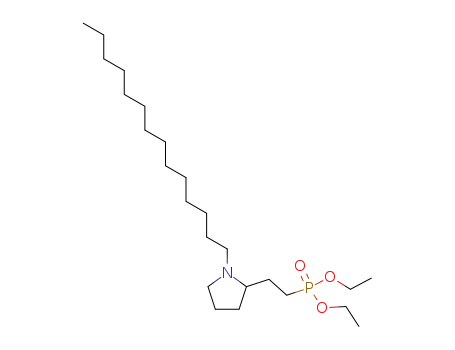 [2-(1-tetradecyl-pyrrolidin-2-yl)-ethyl]-phosphonic acid diethyl ester