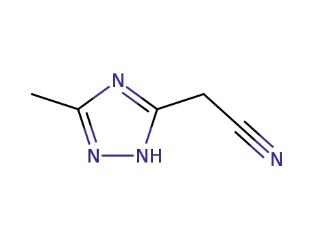 (5-methyl-2H-[1,2,4]triazol-3-yl)-acetonitrile