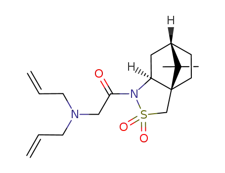 (1R,2S)-N-[2'-(diallylamino)acetyl]bornane-10,2-sultam