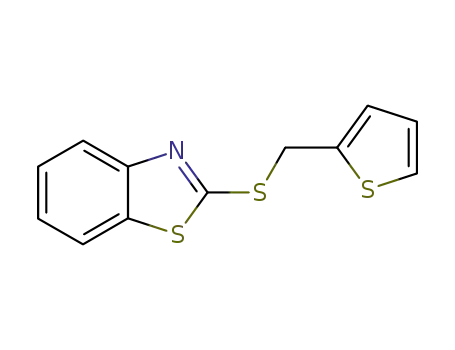 2-((thiophen-2-ylmethyl)thio)benzo[d]thiazole