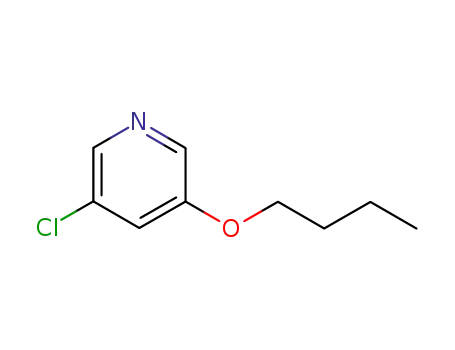 3-n-butoxy-5-chloropyridine
