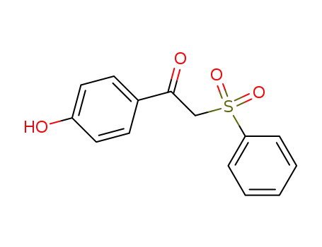 1-(4-hydroxyphenyl)-2-(phenylsulfonyl)ethanone
