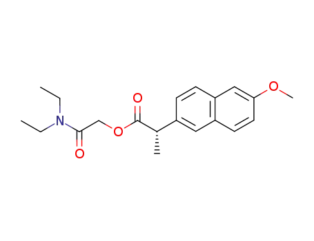 N,N-diethylaminocarbonylmethyl 2-(6-methoxy-2-naphthyl)propionate