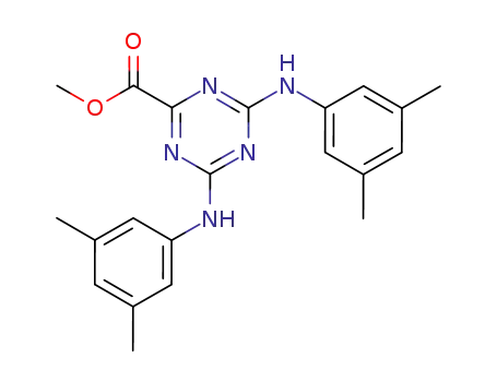 methyl 4,6-bis(3,5-dimethylphenylamino)-1,3,5-triazine-2-carboxylate