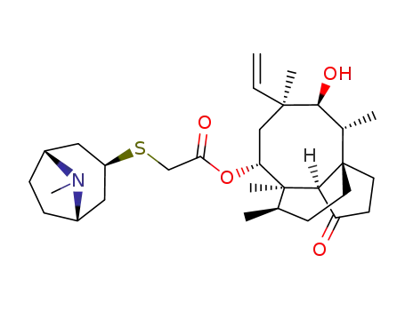 Molecular Structure of 224452-66-8 (Retapamulin)