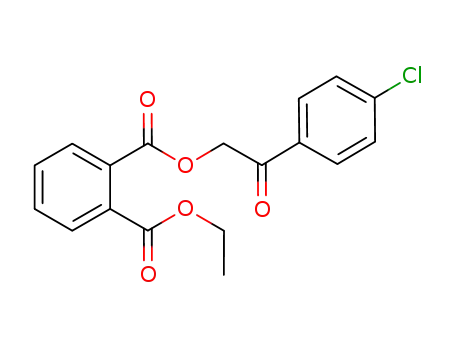 o-phthalic acid 1-[2-(4-chlorophenyl)-2-oxoethyl] ester 2-ethyl ester