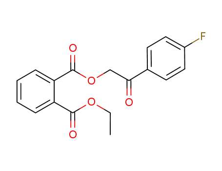 o-phthalic acid 1-ethyl ester 2-[2-(4-fluorophenyl)-2-oxoethyl] ester