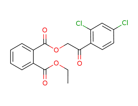 o-phthalic acid 1-[2-(2,4-dichlorophenyl)-2-oxoethyl] ester 2-ethyl ester