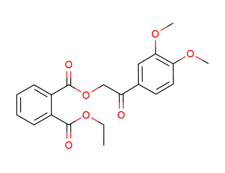 o-phthalic acid 1-[2-(3,4-dimethoxyphenyl)-2-oxoethyl] ester 2-ethyl ester