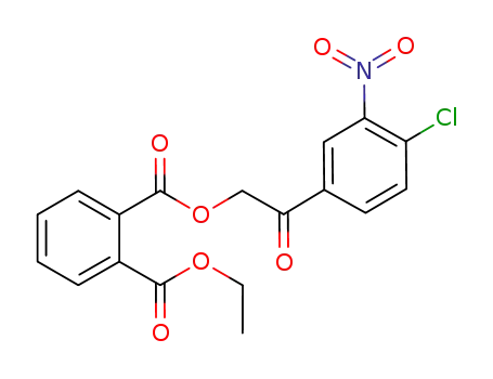 o-phthalic acid 1-[2-(4-chloro-3-nitrophenyl)-2-oxoethyl] ester 2-ethyl ester