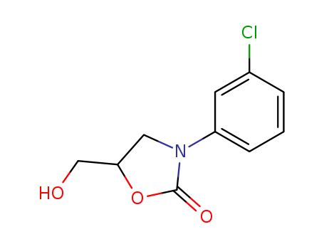3-(M-CHLOROPHENYL)-5-HYDROXYMETHYL-2-OXAZOLIDINONE