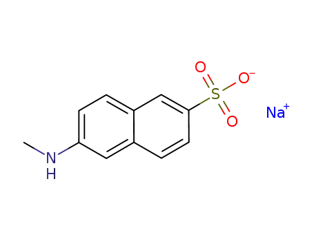 6-methylamino-2-naphthalenesulfonic acid, sodium salt