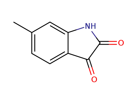 Molecular Structure of 1128-47-8 (6-Methyl-1H-indole-2,3-dione)