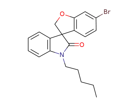 6-bromo-1'-pentylspiro[1-benzofuran-3,3'-indol]-2'(1'H)-one
