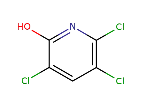 Molecular Structure of 6515-38-4 (3,5,6-Trichloro-2-pyridinol)