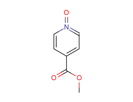 Molecular Structure of 3783-38-8 (METHYLISONICOTINATE-N-OXIDE)