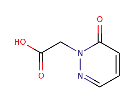 Molecular Structure of 95209-84-0 (1(6H)-Pyridazineaceticacid,6-oxo-(6CI,9CI))
