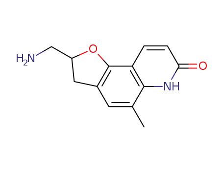 2-aminomethyl-5-methyl-2,3,6,7-tetrahydrofuro[2,3-f]quinoline-7-one