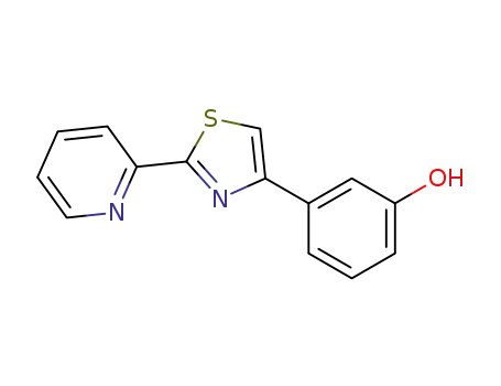 3-[2-(pyridin-2-yl)thiazol-4-yl]phenol