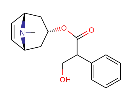 (1R,3S,5S)-3'-hydroxy-2'-phenylpropionic acid 8-methyl-8-azabicyclo[3.2.1]oct-6-en-3-yl ester
