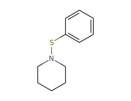 Molecular Structure of 29959-86-2 (Piperidine, 1-(phenylthio)-)