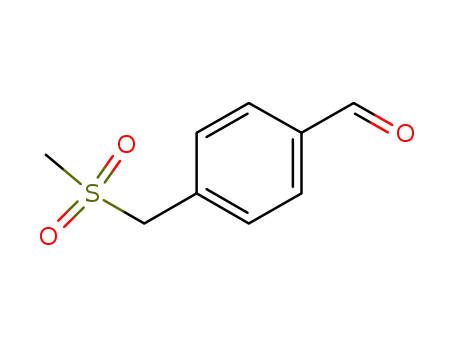 4-(methylsulfonylmethyl)benzaldehyde