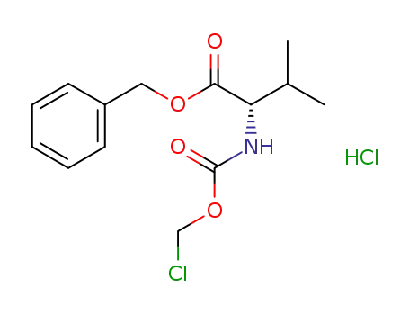 (S)-2-chloromethoxycarbonylamino-3-methyl-butyric acid benzyl ester