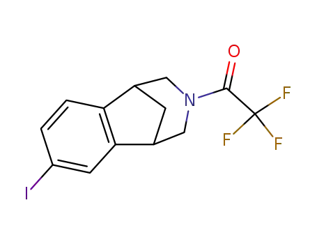 Molecular Structure of 230615-77-7 (1,5-Methano-1H-3-benzazepine,
2,3,4,5-tetrahydro-7-iodo-3-(trifluoroacetyl)-)