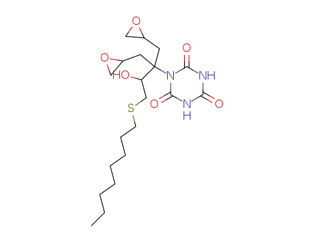 Diglycidyl-2-hydroxy-3-n-octylthio-propyl isocyanurate