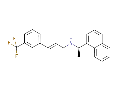 (2E)-N-[(1R)-1-(1-naphthyl)ethyl]-3-[3-(trifluoromethyl)phenyl]prop-2-en-1-amine