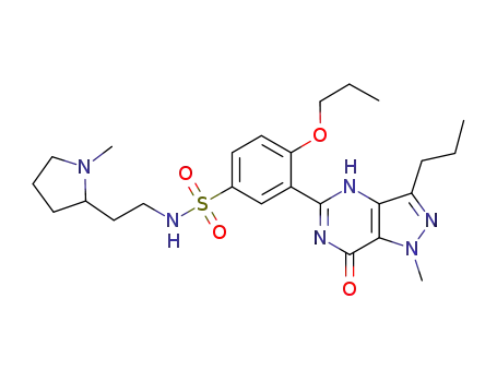 Molecular Structure of 268203-93-6 (Udenafil)