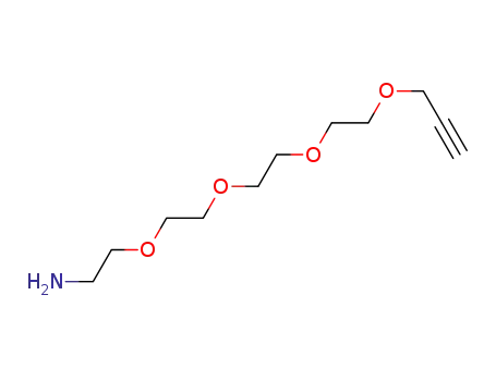 Molecular Structure of 1013921-36-2 (H2N-PEG4-Propyne)