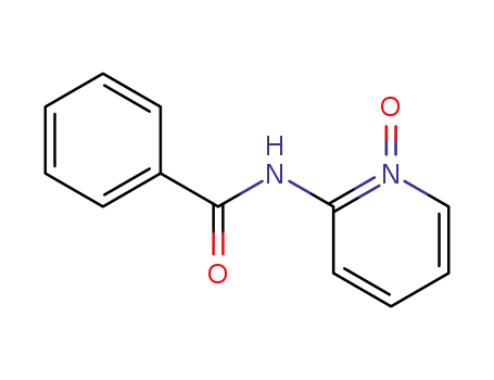 Molecular Structure of 14178-42-8 (Benzamide, N-(1-oxido-2-pyridinyl)-)